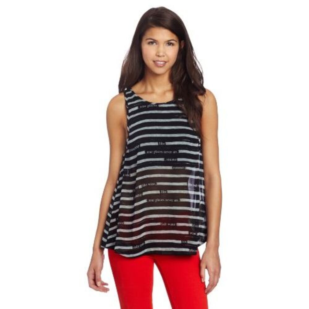 55DSL by Diesel Juniors Tajo Tank Top, Black, Small